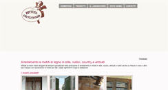 Desktop Screenshot of bottegartigianando.it